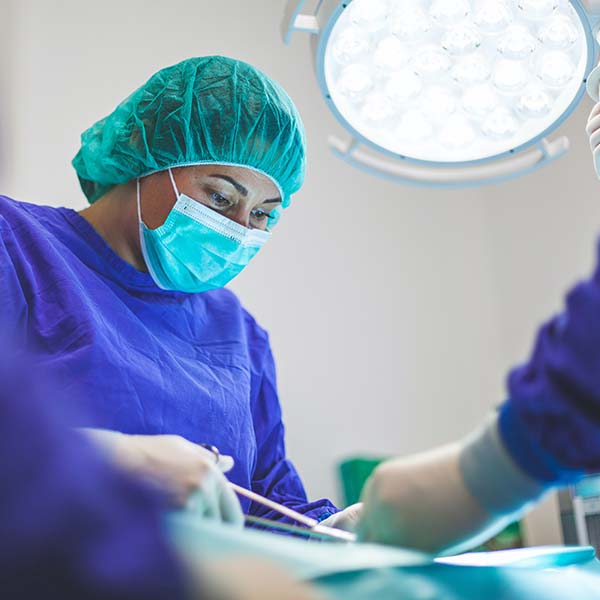 Doctor on operation